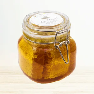 1kg Raw Honeycomb jar